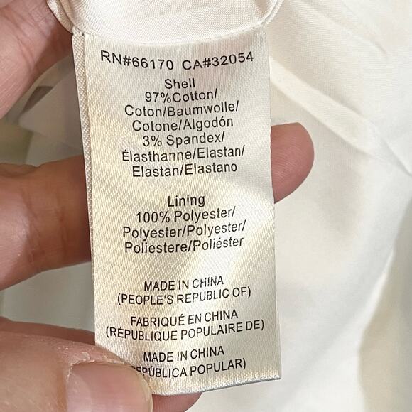 Anthropologie HUTCH Colorblock Strapless Bow Tie  A-Line Maxi Dress Size 8 NWT - Picture 11 of 11